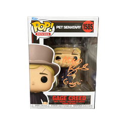 Funko Pop! Pet Sematary: Gage Creed (signed by Miko Hughes - COA) #07