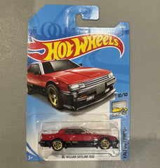 Hot Wheels 82 Nissan Skyline R30 Red Color JDM