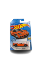 Hot Wheels Orange '19 Corvette ZR1 Convertible Kids Diecast Toy Cars GHB34 1:64