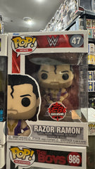 Funko POP! WWE Razor Ramon #47 Purple Metallic Scott Hall WWF Eb games Exclusive