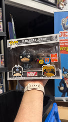 Funko San Diego Comic-Con 2018 Pop! Marvel Teleporting Lockjaw & Black Bolt Vinyl Figure Two Pack