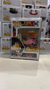Funko Pop! Fire Force: Tamaki #983 Glow In The Dark - HT Ex. Signed Jad Saxton