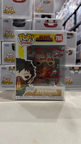 Funko POP! My Hero Academia Overhaul 788 Signed by Kellen Goff w/Quote