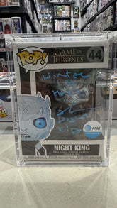Richard Brake Signed GoT Night King w/quote/character Funko Pop 44