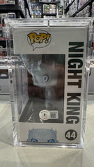 Richard Brake Signed GoT Night King w/quote/character Funko Pop 44
