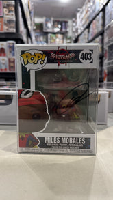 Funko Pop Marvel Spider-Man Shameik Moore Signed 403 Miles Morales Autograph