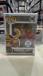 JSA Signed Colleen Clinkenbeard Funko Pop! Armored Luffy #1262