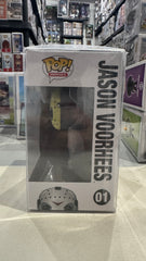 Funko Pop Friday The 13th Jason Voorhees Figure #01 Signed By Tom Morga