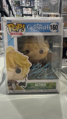 Funko Pop! Genshin Impact Aether #160 Signed by Zach Aguilar