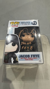Paul Amos Autographed Funko Pop #73 Jacob Frye "Assassins Creed"