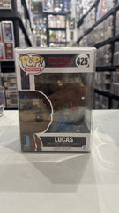 Funko Pop Stranger Things Lucas #425 Signed By Caleb McLaughlin
