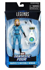 Marvel Legends 6-Inch Fantastic Four Invisible Woman Sue Storm Action Figure with HERBIE