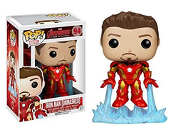 Funko Pop! Marvel Avengers Age of Ultron : Iron Man (Unmasked) 94 (VAULTED)