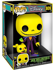 Funko Pop| Jumbo: The Nightmare Before Christmas - Jack & Zero (Blacklight),