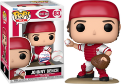 Funko Pop Johnny Bench Great American Ball Park Exclusive number 83 boxed figure