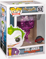 Funko Pop! Batman: Arkham Asylum - The Joker Purple Chrome #53
