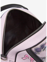 Loungefly Kuromi & Baku Ribbon Dome Crossbody Bag