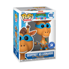 Funko Pop! Teenage Mutant Ninja Turtles: Geoffrey as Leonardo (Toys R Us Exclusive) #192