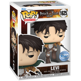 Funko Pop! Levi (Special Edition) #1625 sticker residue on top