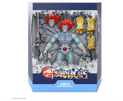 Super7 ULTIMATES! Thundercats Lion-O (Hook Mountain Ice) - 7" Thundercats Action Figure with Accessories