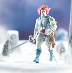 Super7 ULTIMATES! Thundercats Lion-O (Hook Mountain Ice) - 7" Thundercats Action Figure with Accessories