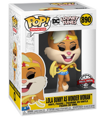 Funko Pop! Animation: Looney Tunes - Lola Bunny as Wonder Woman #890