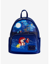 Loungefly Disney The Little Mermaid Ariel Fireworks Glow & Light-Up Mini Backpack