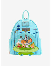 Loungefly The Jetsons Group Portrait Spaceship Mini Backpack