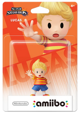 Nintendo - Amiibo: Super Smash Bros. - Lucas (sticker residue)