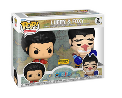Funko POP One Piece Luffy & Foxy 2-pack Hot Topic
