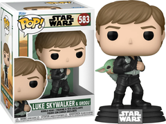 Funko Pop! Luke Skywalker & Grogu #583