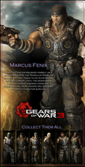 Neca , Player Select - Gears of War 3: Marcus Fenix 30+Points Of Articulation