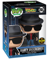 Funko POP! Digital - Movies - Back to the Future - Marty Undercover Exclusive to NFT release 999 pcs #221 Vinyl Figure