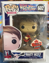 Funko Pop! Back to the Future: Marty Mcfly (2018 Fan Expo) #602 (Light Sun Damage)