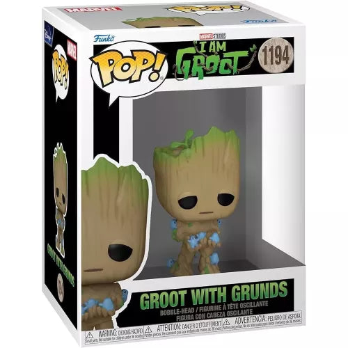 Funko Pop! I Am Groot: Groot with Grunds #1194 in box