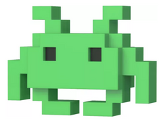 Funko Pop! Space Invaders – Medium Invader (Green) #33