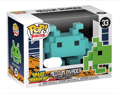 Funko Pop! Space Invaders – Medium Invader (Turquoise Pixel) #33