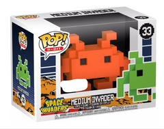 Funko Pop! Space Invaders – Medium Invader #33 Orange Eb games exc