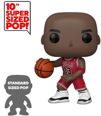 Funko Pop! NBA: Bulls - 10" Michael Jordan (Red Jersey)