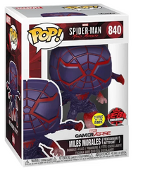 Funko Pop! Games: Spider-Man Miles Morales: Miles Morales (Programmable Matter Suit) (Glow) (EB Games Canada Exclusive)