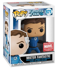 POP Marvel Collector Corps Exclusive Fantastic Four 571 Mister Fantastic