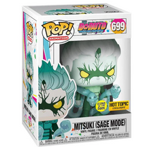Funko Pop! Animation - Boruto: Naruto Next Generations - Mitsuki (Sage Mode) - #699 - Glows in the Dark & Hot Topic EXCLUSIVE
