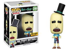 Funko Pop! Rick and Morty: Mr. Poopy Butthole (Hot Topic Exclusive) #206