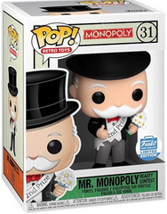 Funko Pop! Retro Toys - Mr. Monopoly (Beauty Contest) # 31 Exclusive Vinyl Figure