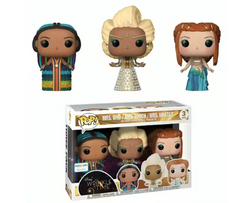 Disney Pack of 3 Mrs. Who Mrs. Which and Mrs. Whatsit US Exclusive Pop Vinyl