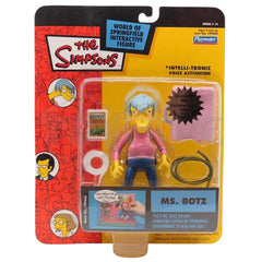 Playmates: The Simpsons - World of Springfield Interactive Figure Ms. Botz