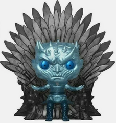 Funko Pop Game of Thrones #74 - Night King on Throne (Metallic HBO)