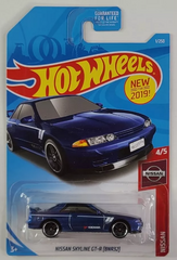Hot Wheels - Nissan Skyline GT-R (BNR32) (Metallic Dark Blue)