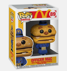 Officer Mac POP Vinyl Figure #89 Funko AD Icons McDonalds