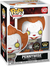 CHASE EXCLUSIVE GLOW Dancing Pennywise Funko Pop #1437 Stephen King's IT Movies